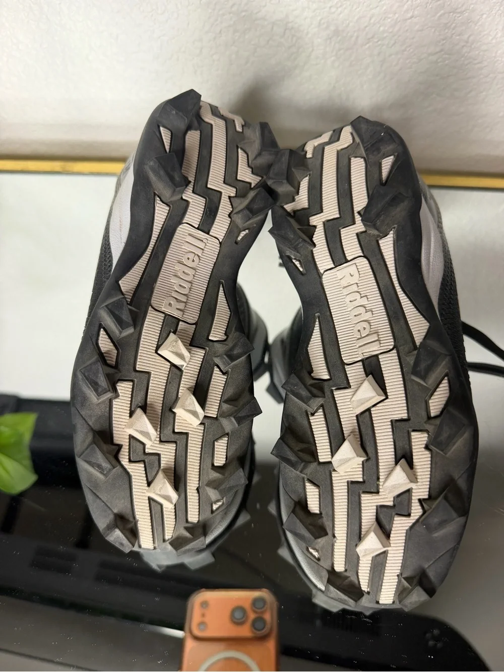 Kids' Black Lace-Up Athletic Sneakers
